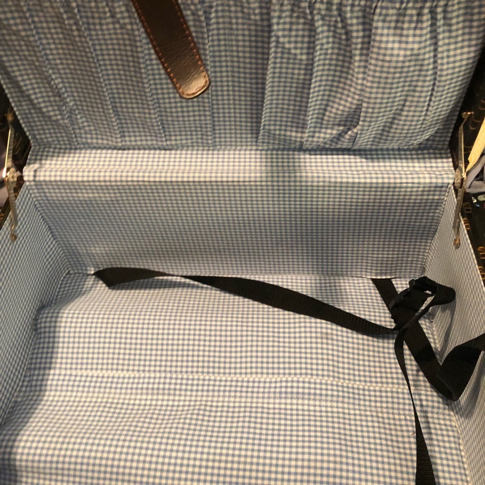 Dooney & Bourke Leather Rolling Trunk - Picture 2 of 3